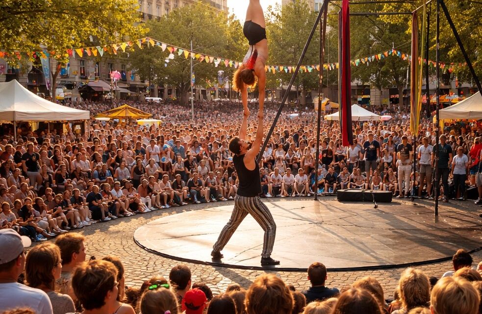 Festival gratuit d&rsquo;arts de rue et cirque en septembre